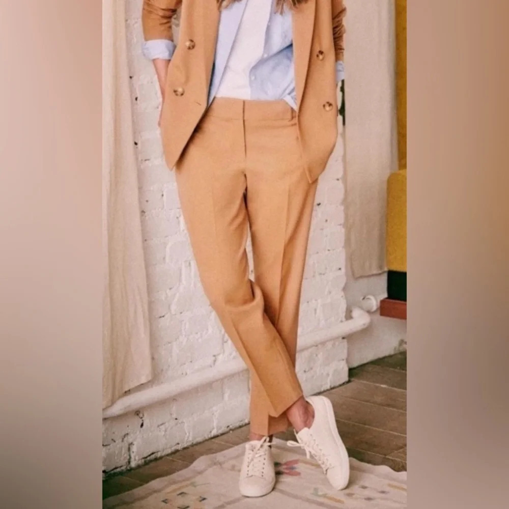 Sezane Gustavo Camel/Tan Tailored Trousers